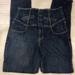 Extremely High Rise Denim Jeans by For Me The Tailored Jeans/ Size 13/ Like New